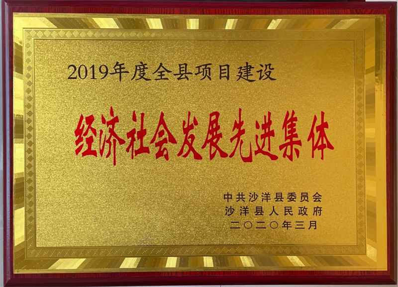 經(jīng)濟社會發(fā)展先進集體